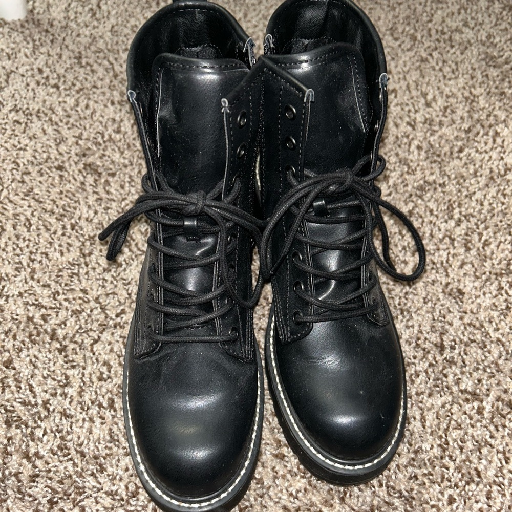 Madden girl combat boots